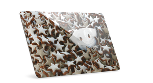 Serve a sandwich on a fun board with the "Cinnamon Stars" design from the TASSEN series of trusty breakfast boards, perfect for making sandwiches or eating breakfast. Crafted in Germany from resopal.