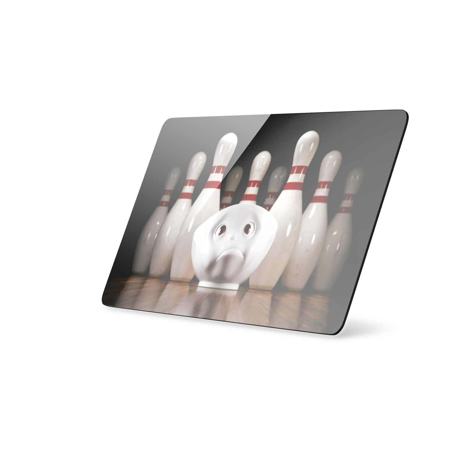 Serve a sandwich on a fun board with the "I'd Love to be Home" design from the series of trusty breakfast boards, perfect for making sandwiches or eating breakfast. Crafted in Germany from resopal.