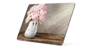 Serve a sandwich on a fun board with the "Thank You" design from the TASSEN series of trusty breakfast boards, perfect for making sandwiches or eating breakfast. Crafted in Germany from resopal.