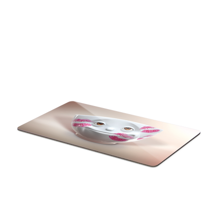 Serve a sandwich on a fun board with the "Kisses" design from the series of trusty breakfast boards, perfect for making sandwiches or eating breakfast. Crafted in Germany from resopal.