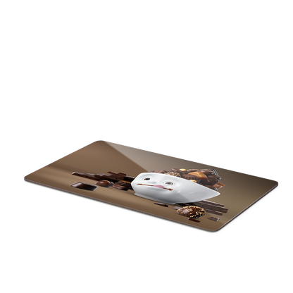 Serve a sandwich on a fun board with the "Sweet Choco" design from the series of trusty breakfast boards, perfect for making sandwiches or eating breakfast. Crafted in Germany from resopal.