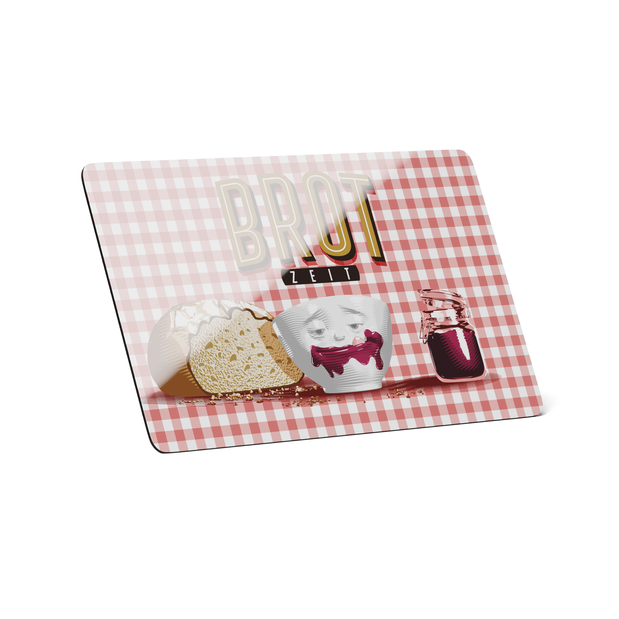Serve a sandwich on a fun board with the "Snack Time" design from the series of trusty breakfast boards, perfect for making sandwiches or eating breakfast. Crafted in Germany from resopal.