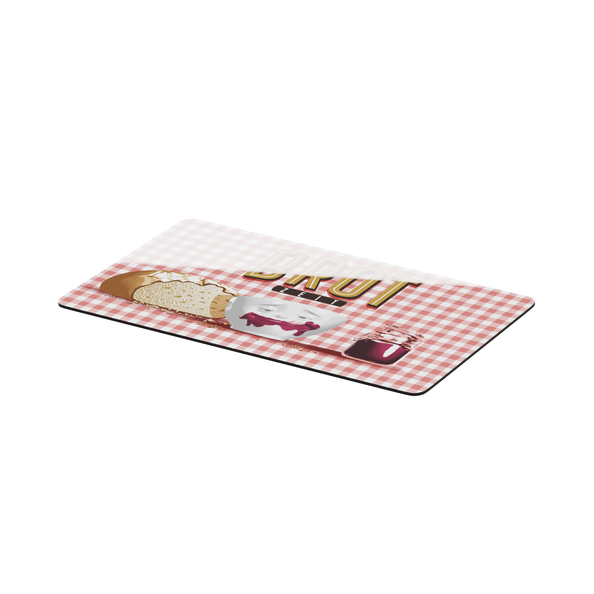 Serve a sandwich on a fun board with the "Snack Time" design from the series of trusty breakfast boards, perfect for making sandwiches or eating breakfast. Crafted in Germany from resopal.