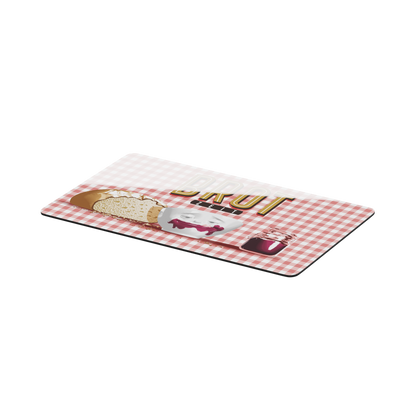 Serve a sandwich on a fun board with the "Snack Time" design from the series of trusty breakfast boards, perfect for making sandwiches or eating breakfast. Crafted in Germany from resopal.