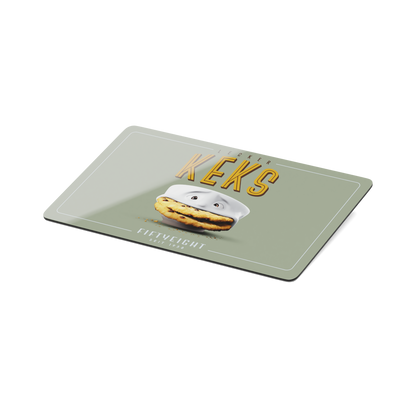 Serve a sandwich on a fun board with the "Tasty Cookie" design from the series of trusty breakfast boards, perfect for making sandwiches or eating breakfast. Crafted in Germany from resopal.