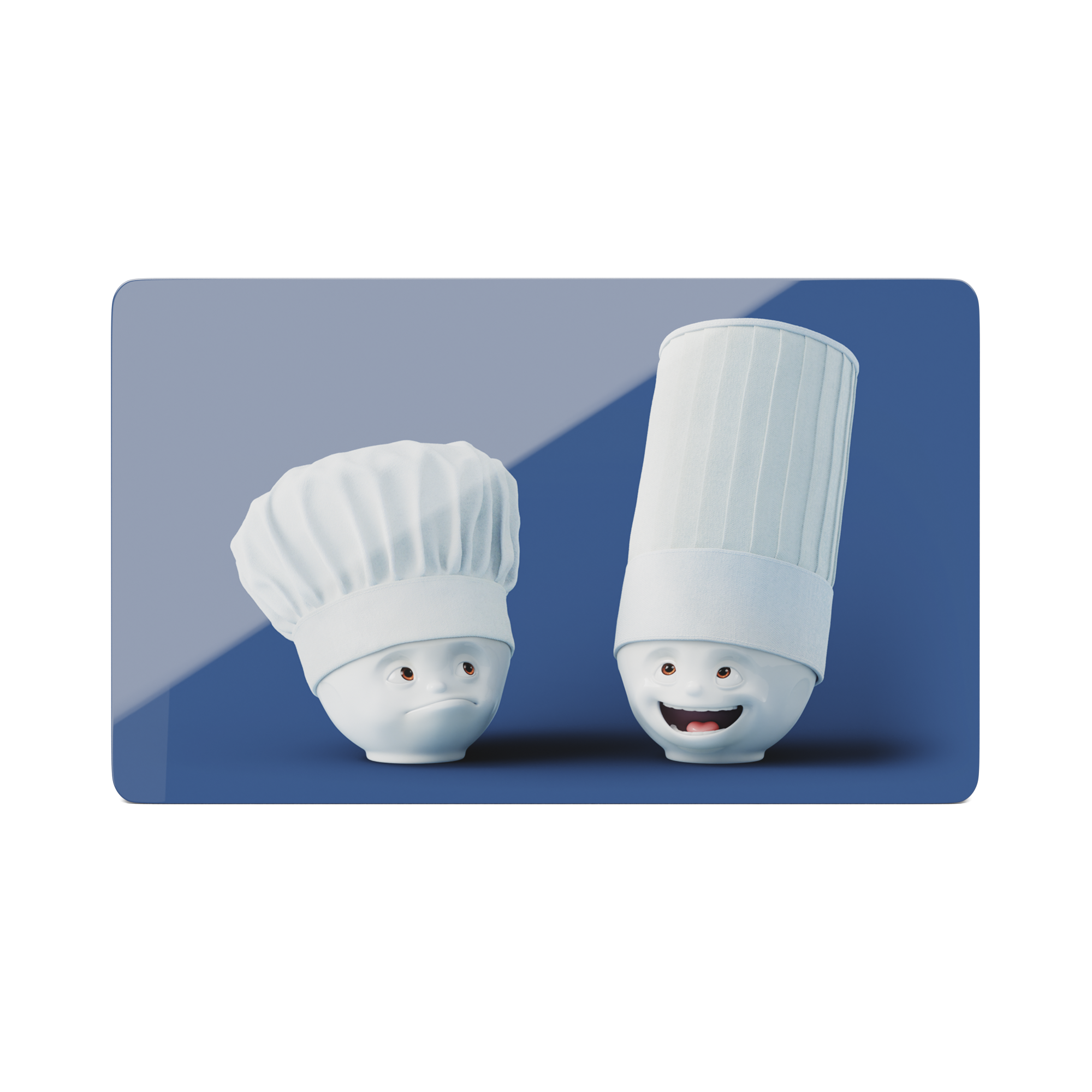 Serve a sandwich on a fun board with the "Chefs Delight" design from the series of trusty breakfast boards, perfect for making sandwiches or eating breakfast. Crafted in Germany from resopal.