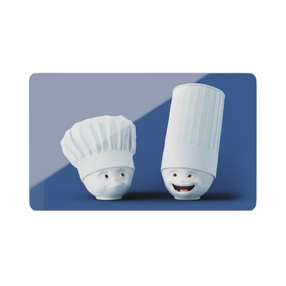 Serve a sandwich on a fun board with the "Chefs Delight" design from the series of trusty breakfast boards, perfect for making sandwiches or eating breakfast. Crafted in Germany from resopal.