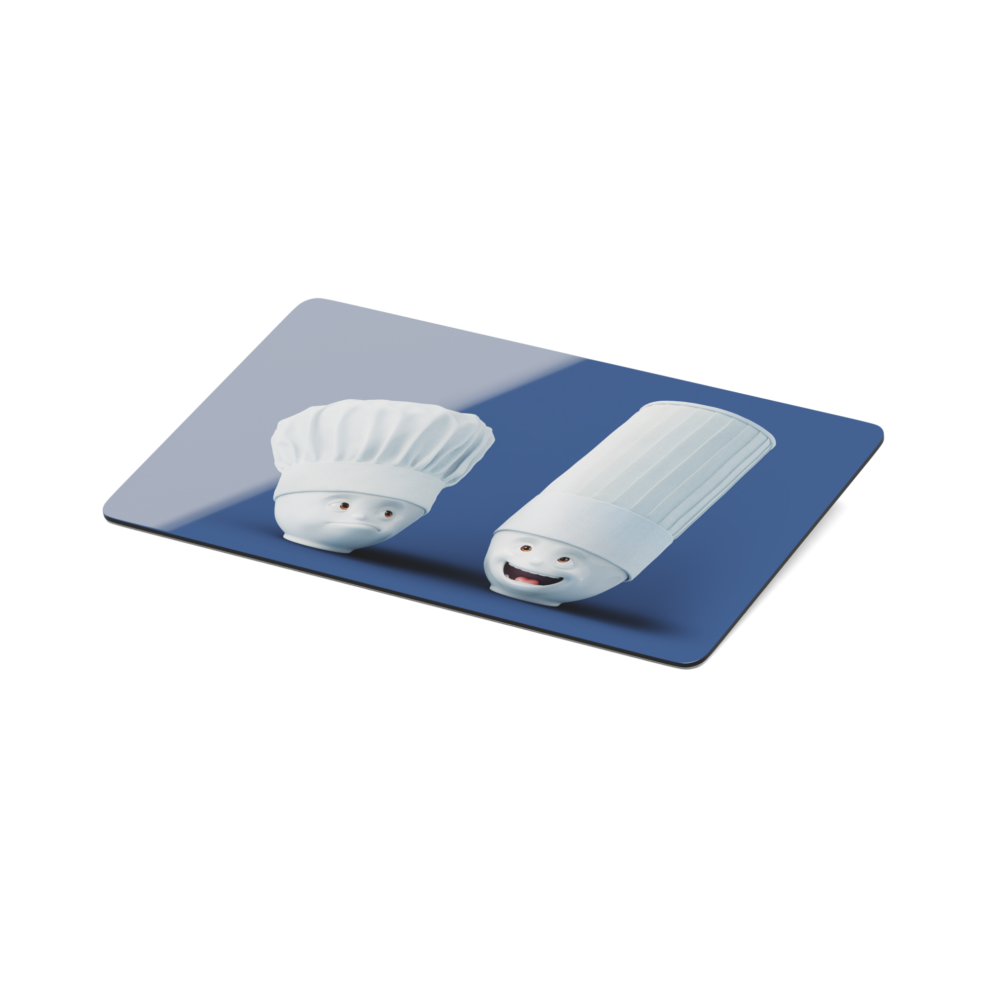 Serve a sandwich on a fun board with the "Chefs Delight" design from the series of trusty breakfast boards, perfect for making sandwiches or eating breakfast. Crafted in Germany from resopal.