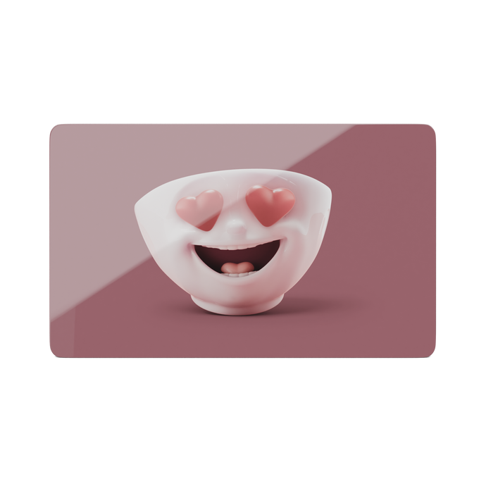 The “I See Love” design from our TASSEN series of trusty breakfast boards, perfect for making sandwiches or eating breakfast.   Material: Resopal Product dimensions:  9 inch x 5.5 inch