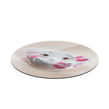 Load image into Gallery viewer, Our new trivet features the popular &#39;Kissed&#39; bowl as the main star! Printed trivet with cool design, Made from Resopal, Heat resistant up to 300 F, 7.5 inches diameter and 100% Made in Germany
