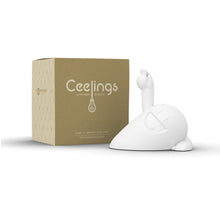 Load image into Gallery viewer, CEELINGS canopy for light fixture with fun Happy Hermann design. Home style for the ceiling. 100% Made in Germany by FIFTYEIGHT PRODUCTS according to social and environmental guidelines. Crafted from premium ABS plastic, includes assembly parts.
