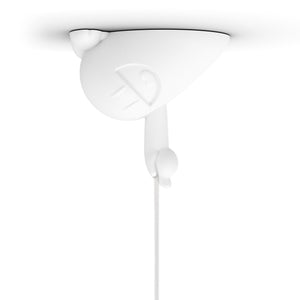 CEELINGS canopy for light fixture with fun Happy Hermann design. Home style for the ceiling. 100% Made in Germany by FIFTYEIGHT PRODUCTS according to social and environmental guidelines. Crafted from premium ABS plastic, includes assembly parts.