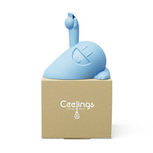 Load image into Gallery viewer, CEELINGS canopy for light fixture with fun Happy Hermann design. Home style for the ceiling. 100% Made in Germany by FIFTYEIGHT PRODUCTS according to social and environmental guidelines. Crafted from premium ABS plastic, includes assembly parts.
