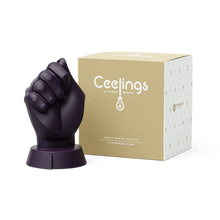 Load image into Gallery viewer, CEELINGS canopy for light fixture with fun Handful of Light design. Home style for the ceiling. 100% Made in Germany by FIFTYEIGHT PRODUCTS according to social and environmental guidelines. Crafted from premium ABS plastic, includes assembly parts.
