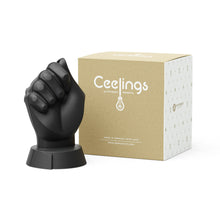 Load image into Gallery viewer, CEELINGS canopy for light fixture with fun Handful of Light design. Home style for the ceiling. 100% Made in Germany by FIFTYEIGHT PRODUCTS according to social and environmental guidelines. Crafted from premium ABS plastic, includes assembly parts.
