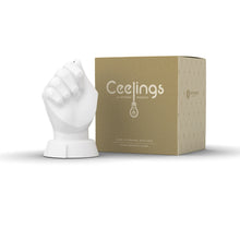 Load image into Gallery viewer, CEELINGS canopy for light fixture with fun Handful of Light design. Home style for the ceiling. 100% Made in Germany by FIFTYEIGHT PRODUCTS according to social and environmental guidelines. Crafted from premium ABS plastic, includes assembly parts.
