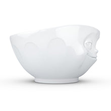 Load image into Gallery viewer, 16 ounce capacity porcelain bowl featuring a sculpted ‘grinning’ facial expression. From the TASSEN product family of fun dishware by FIFTYEIGHT Products. Quality bowl perfect for serving cereal, soup, snacks and much more.
