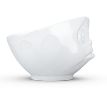 Load image into Gallery viewer, 16 ounce capacity porcelain bowl featuring a sculpted ‘sulking’ facial expression. From the TASSEN product family of fun dishware by FIFTYEIGHT Products. Quality bowl perfect for serving cereal, soup, snacks and much more.
