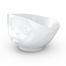 Load image into Gallery viewer, 16 ounce capacity porcelain bowl featuring a sculpted ‘sulking’ facial expression. From the TASSEN product family of fun dishware by FIFTYEIGHT Products. Quality bowl perfect for serving cereal, soup, snacks and much more.
