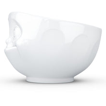 Load image into Gallery viewer, 16 ounce capacity porcelain bowl featuring a sculpted ‘tasty’ facial expression. From the TASSEN product family of fun dishware by FIFTYEIGHT Products. Quality bowl perfect for serving cereal, soup, snacks and much more.
