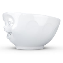 Load image into Gallery viewer, 16 ounce capacity porcelain bowl featuring a sculpted ‘dreamy’ facial expression. From the TASSEN product family of fun dishware by FIFTYEIGHT Products. Quality bowl perfect for serving cereal, soup, snacks and much more.
