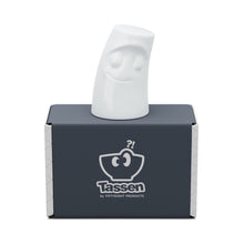 Load image into Gallery viewer, The seasoning cuddler is 2.9 inches tall with a 1.7 inch diameter. Our Seasoning Cuddler CUDDLY is for salt, and our Seasoning Cuddler COZY is for pepper. Made in Germany according to environmental and social guidelines.
