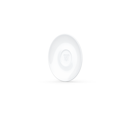 Premium porcelain saucer for espresso cups in white from the TASSEN product family of fun dishware by FIFTYEIGHT Products. Replacement saucer for our Espresso Cups. 