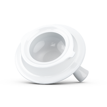 Load image into Gallery viewer, Premium porcelain lid to fit the TASSEN Tea Pot in white from the TASSEN product family of fun dishware by FIFTYEIGHT Products. Replacement lid. Dishwasher and microwave safe.
