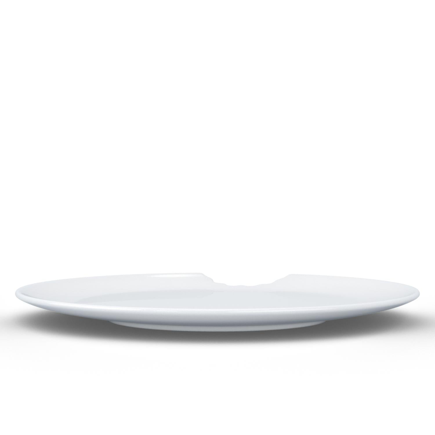 TASSEN Porcelain Dessert Plates w. Bite Mark, 7.8 Inch, White(Set of 2) –  FIFTYEIGHT Products