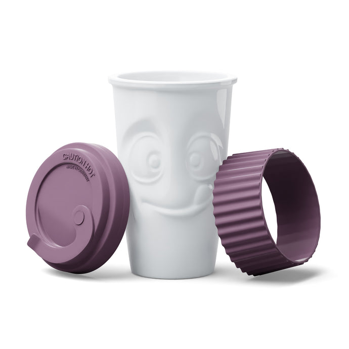Coffee Mug Set No. 2, Cheery & Baffled Face (Mugs Without Handles) –  FIFTYEIGHT Products