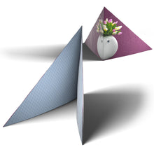 Load image into Gallery viewer, Pack of 20 disposable paper napkins in transparent packaging. Colorful paper napkins featuring zany TASSEN artwork in &quot;Bouquet Gourmet&quot; design. 12 by 12 inches in size and Made in Germany according to environmental standards.
