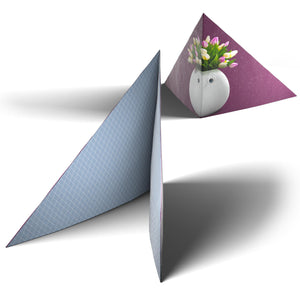 Pack of 20 disposable paper napkins in transparent packaging. Colorful paper napkins featuring zany TASSEN artwork in "Bouquet Gourmet" design. 12 by 12 inches in size and Made in Germany according to environmental standards.