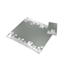Load image into Gallery viewer, Pack of 16 disposable paper napkins in transparent packaging. Colorful paper napkins featuring zany TASSEN artwork in &quot;Full Bloom Festoon&quot; design. 12 by 12 inches in size and Made in Germany according to environmental standards.
